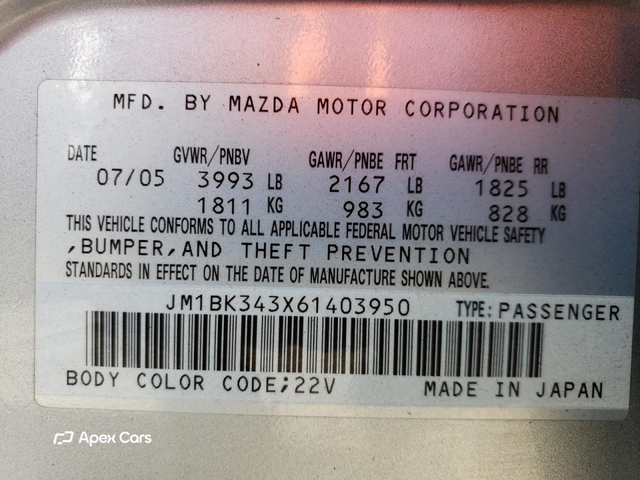 Mazda 3 2006