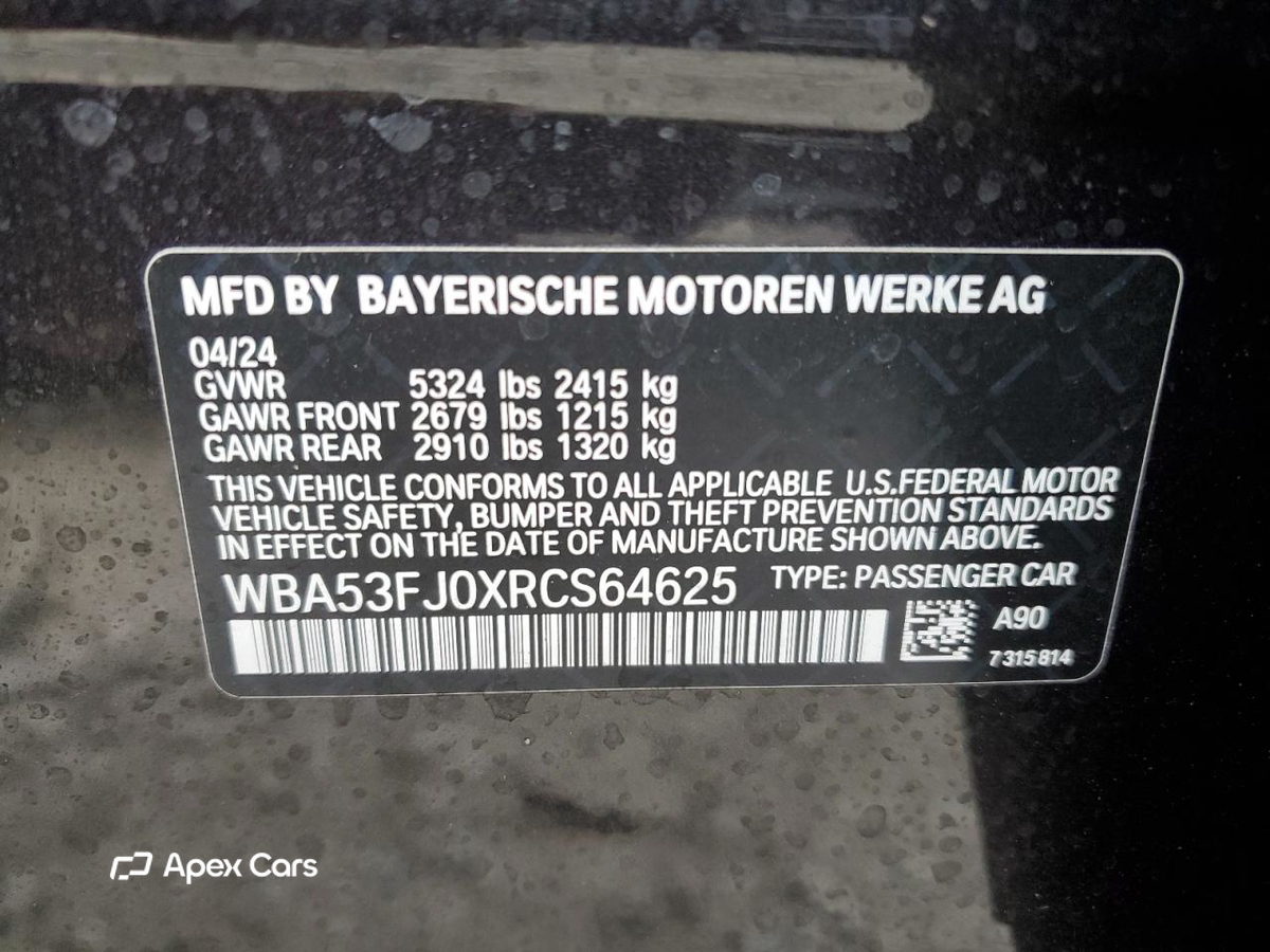 BMW Series 5 2024