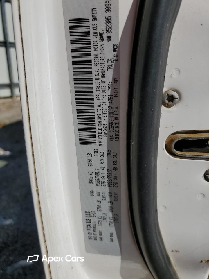 RAM 1500 2015