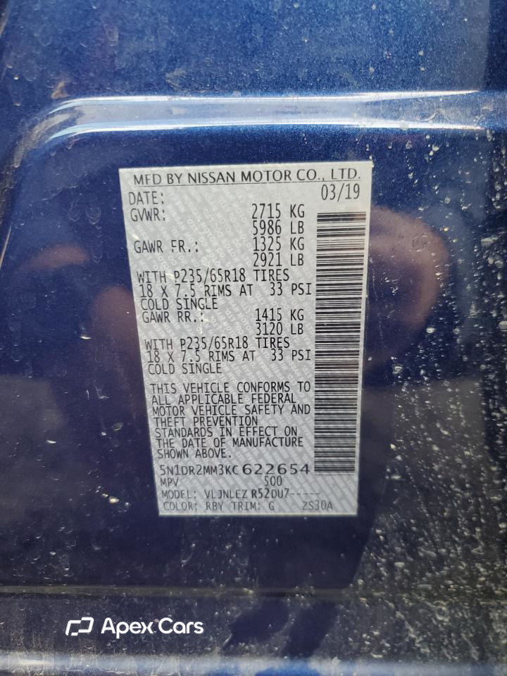 Nissan Pathfinder 2019