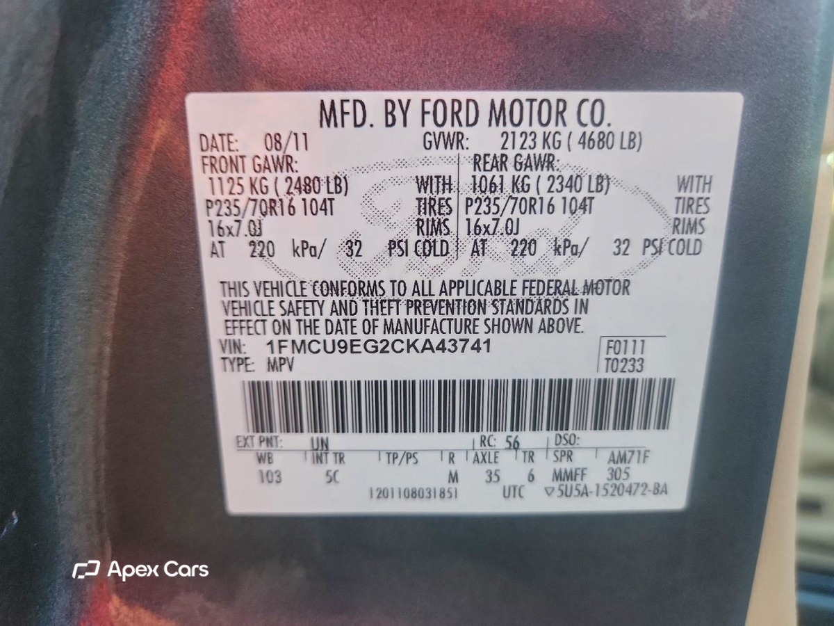 Ford Escape 2012