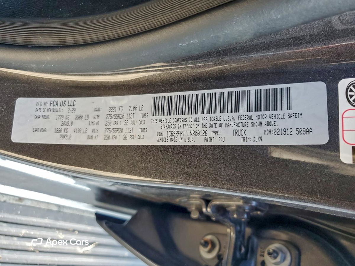 RAM 1500 2020