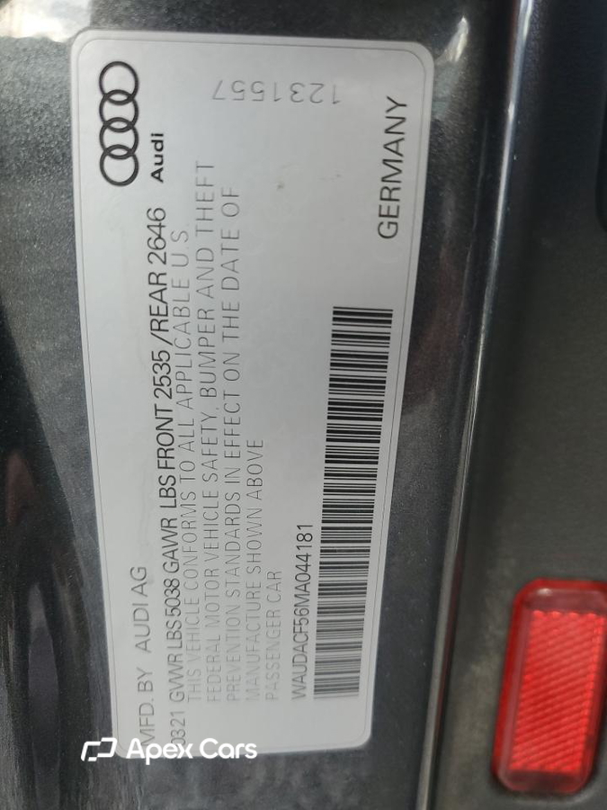 Audi A5 2021