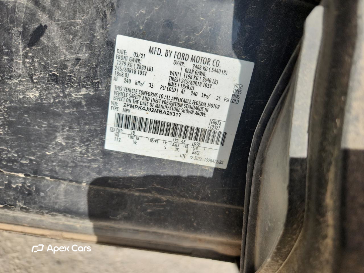 Ford Edge 2021