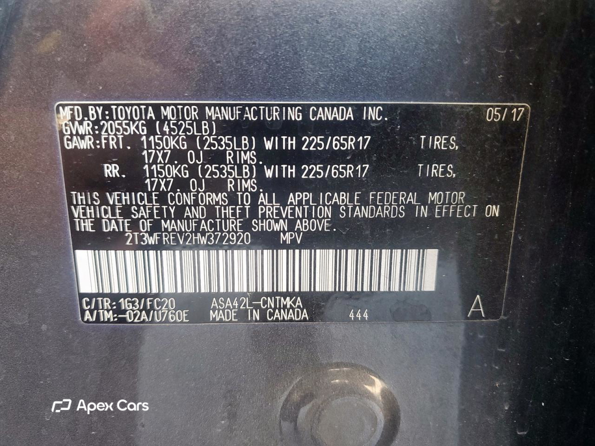 Toyota RAV 4 2017
