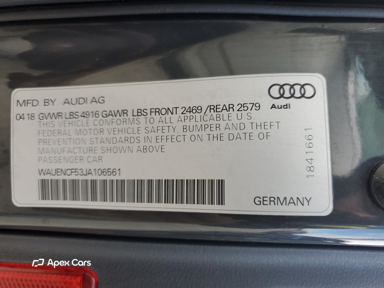 Audi A5 2018