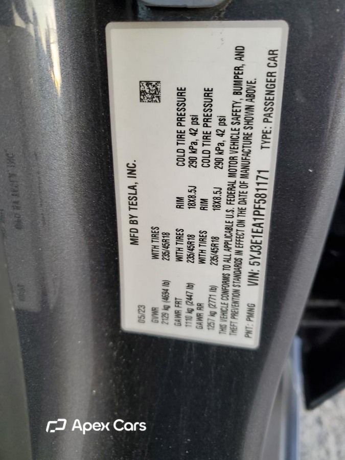 Tesla Model 3 2023