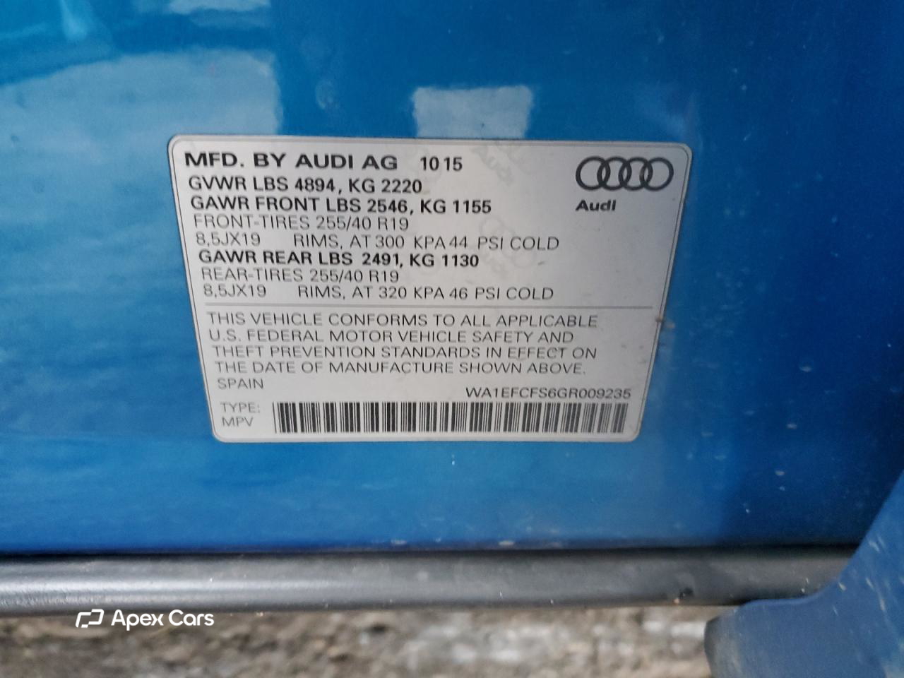 Audi Q3 2016
