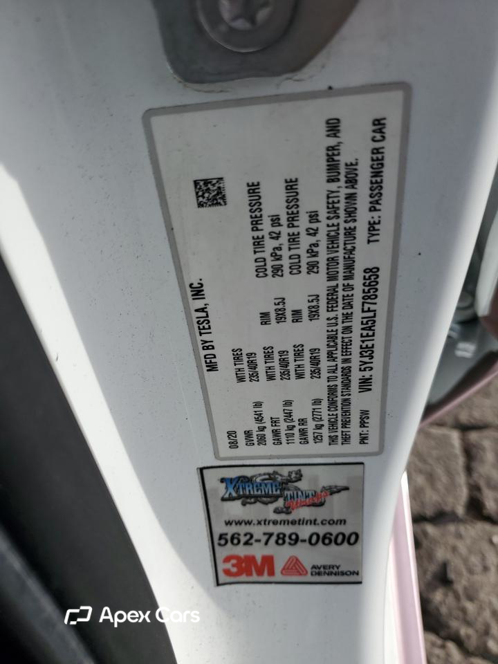 Tesla Model 3 2020
