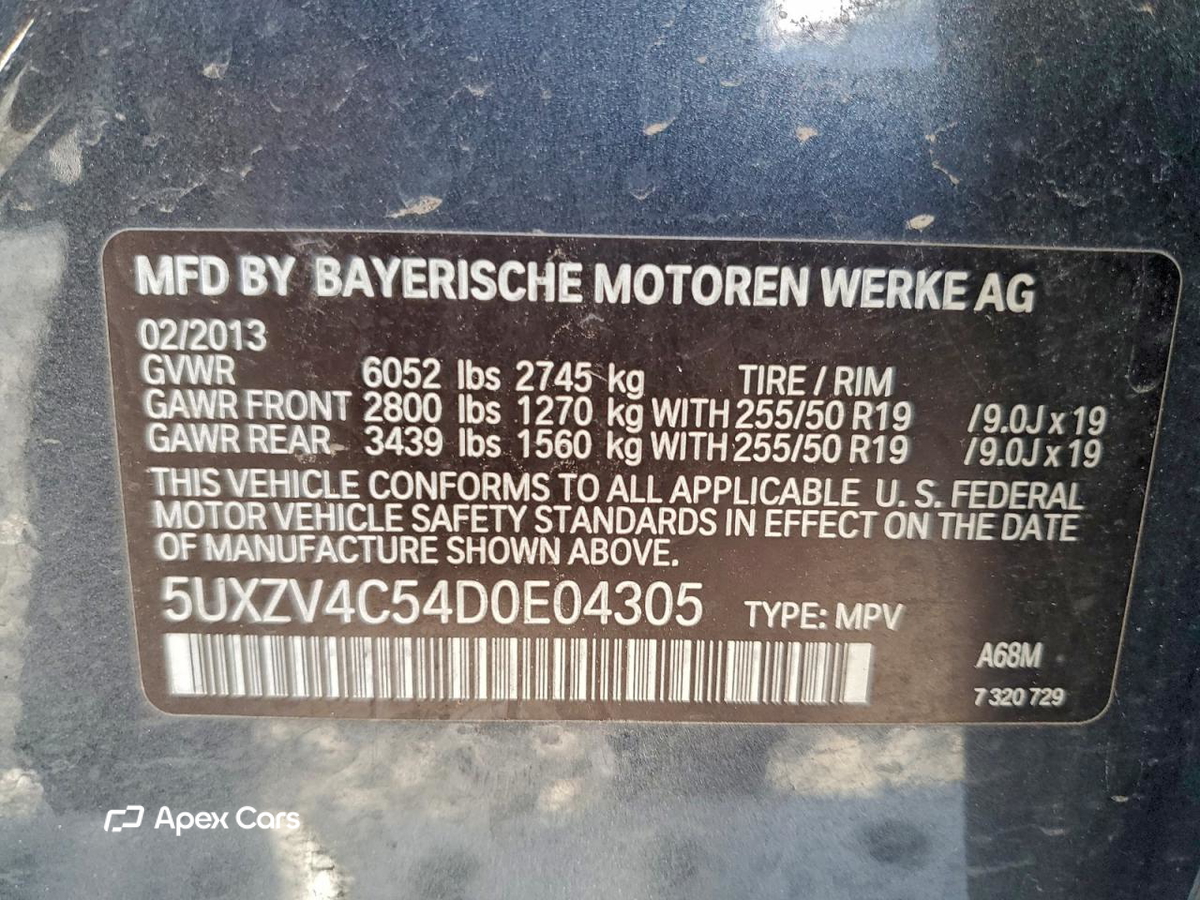 BMW X5 2013