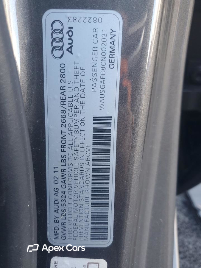 Audi A7 2012