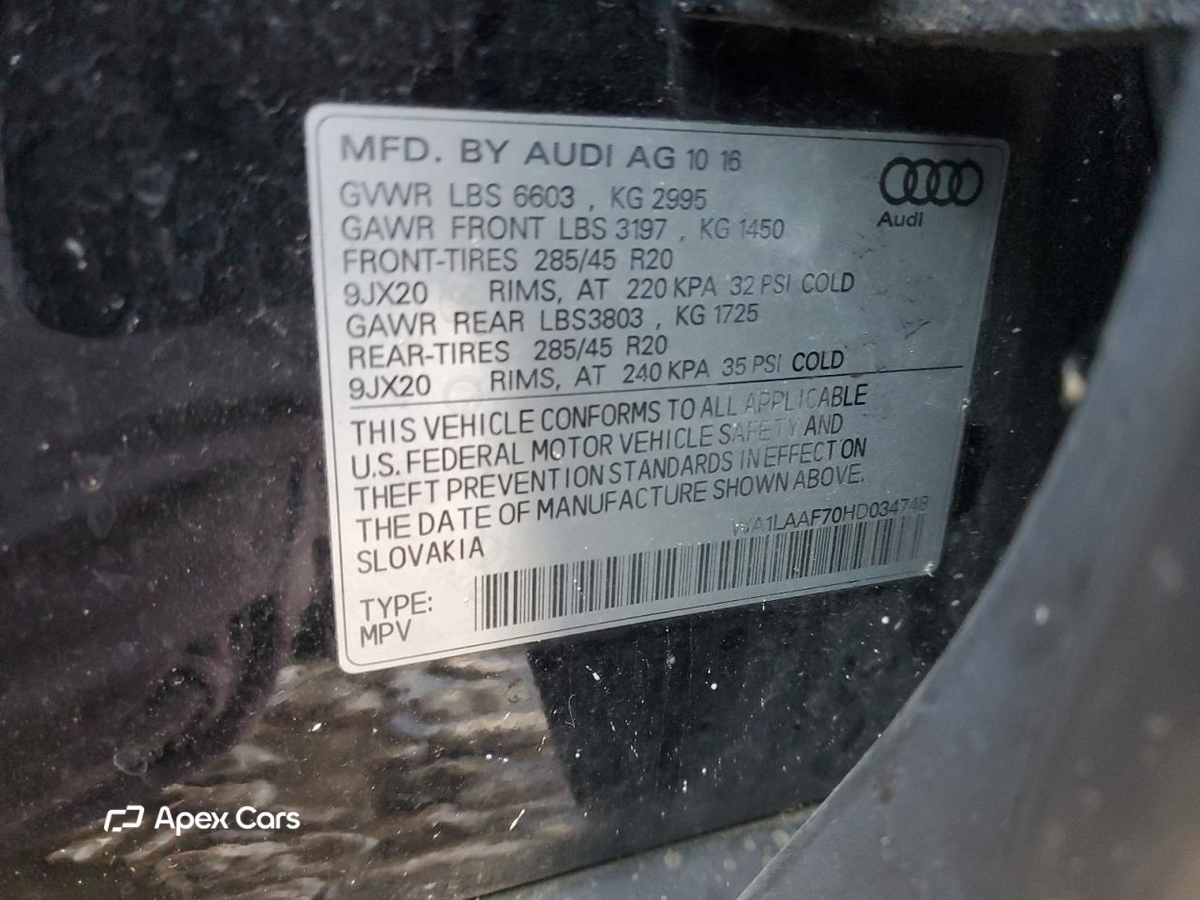 Audi Q7 2017