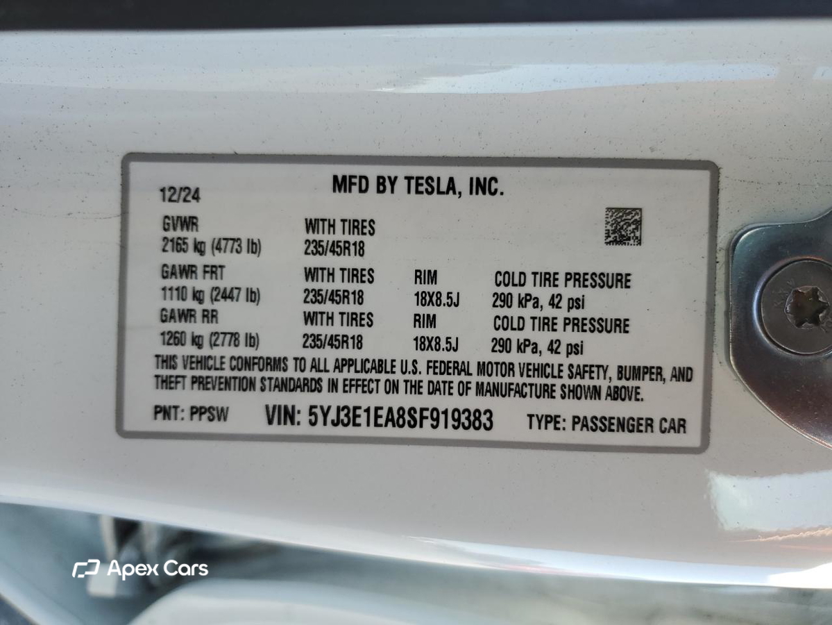 Tesla Model 3 2025