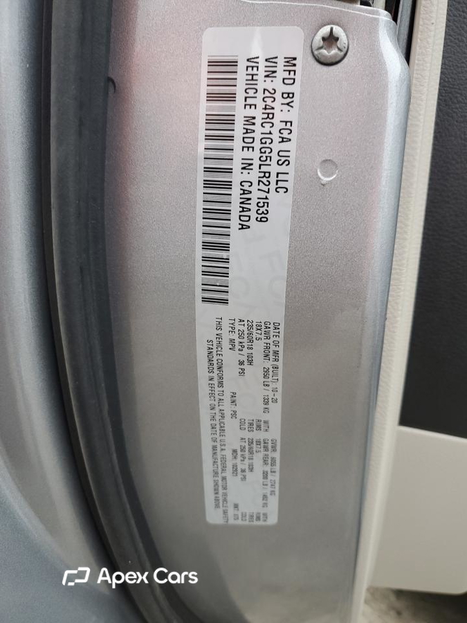 Chrysler Pacifica 2020