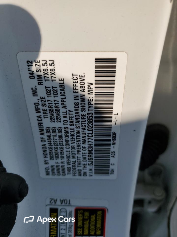 Honda CR-V 2012