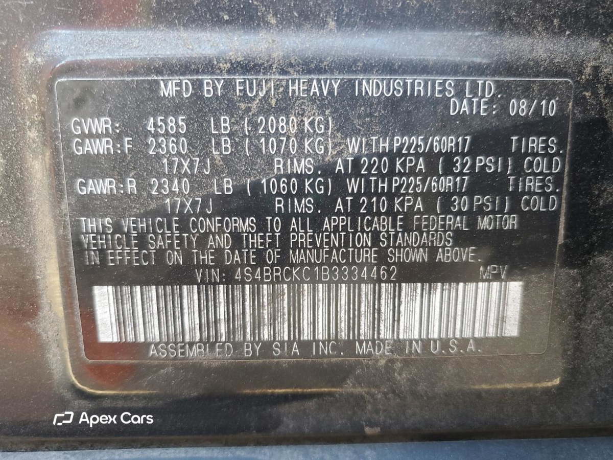 Subaru Outback 2011