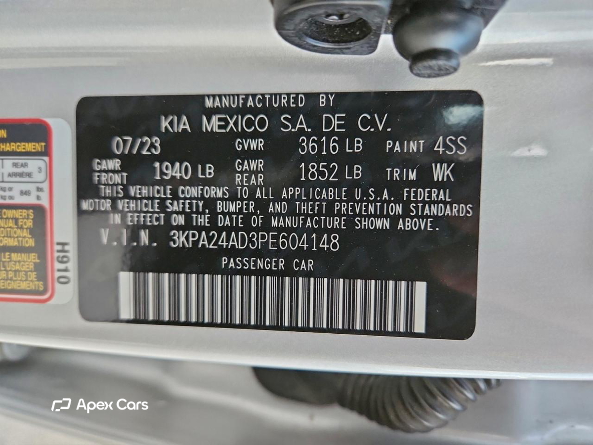 Kia Rio 2023