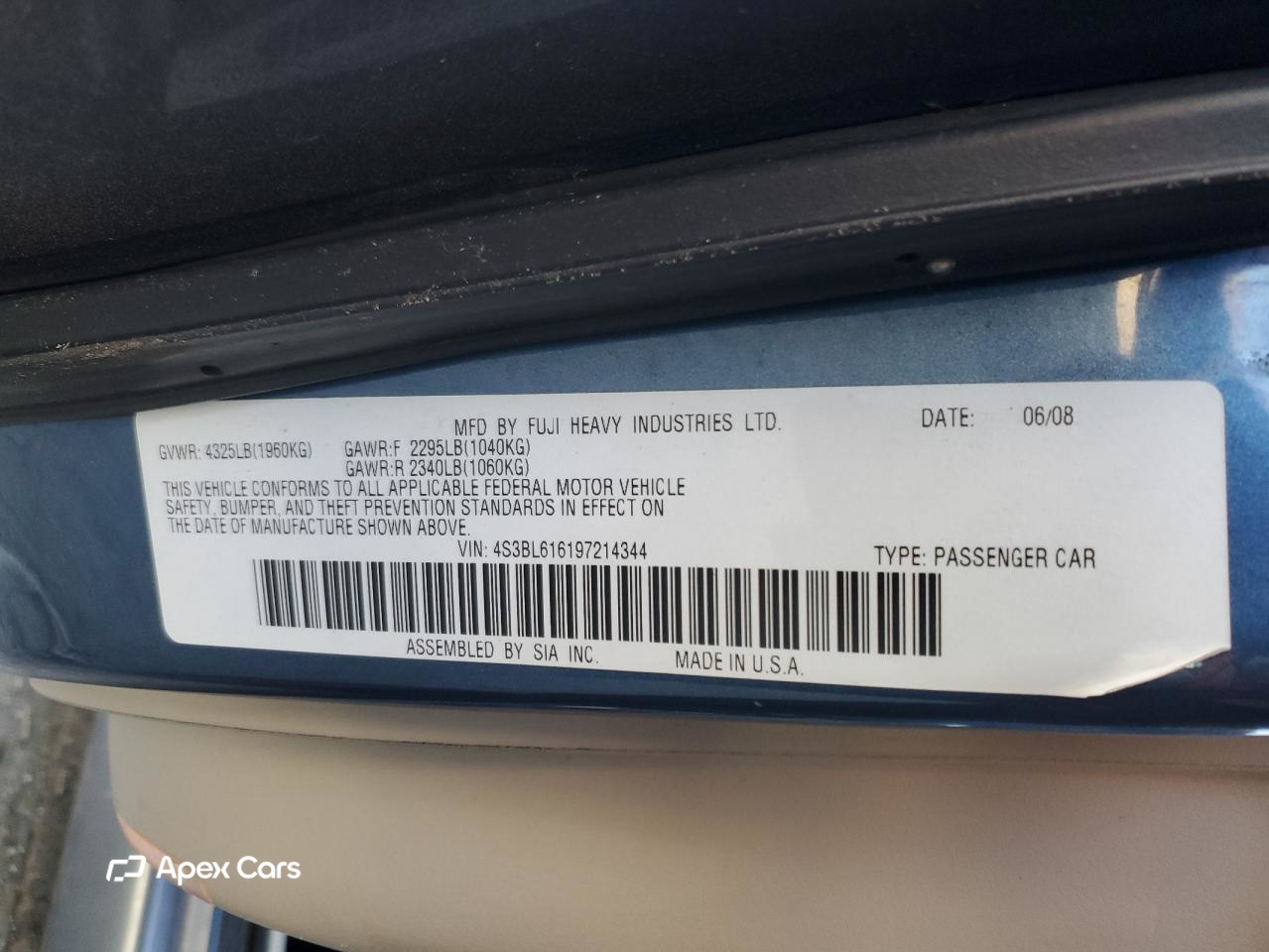 Subaru Legacy 2009