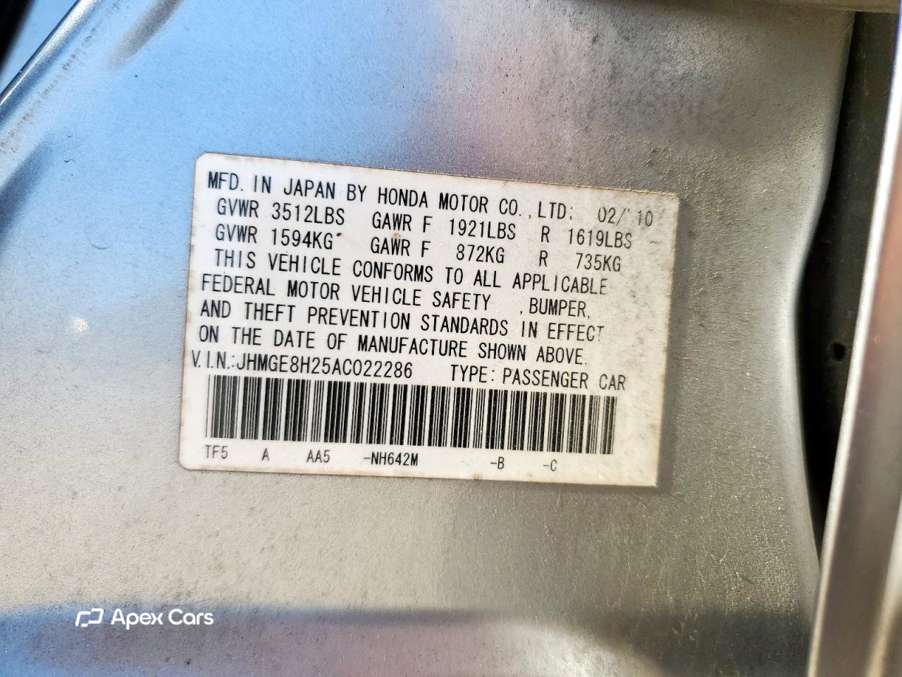Honda Fit 2010