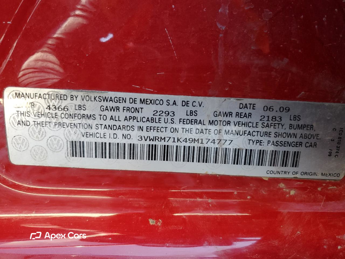 Volkswagen Jetta 2009