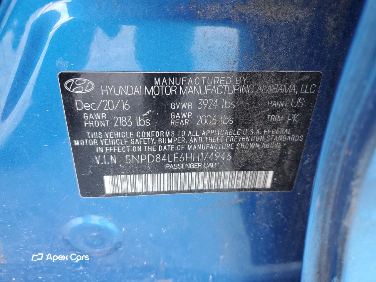 Hyundai Elantra 2017