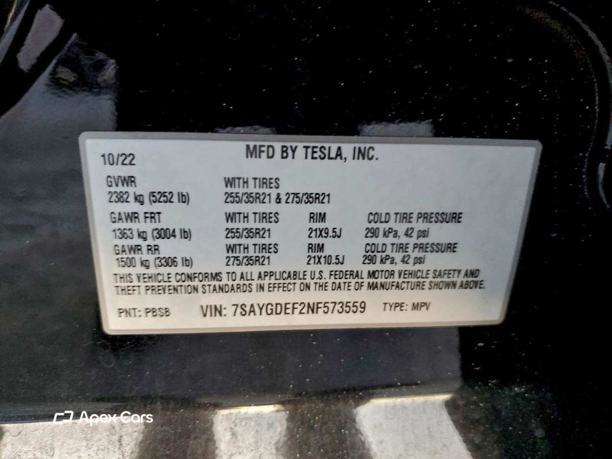 Tesla Model Y 2022