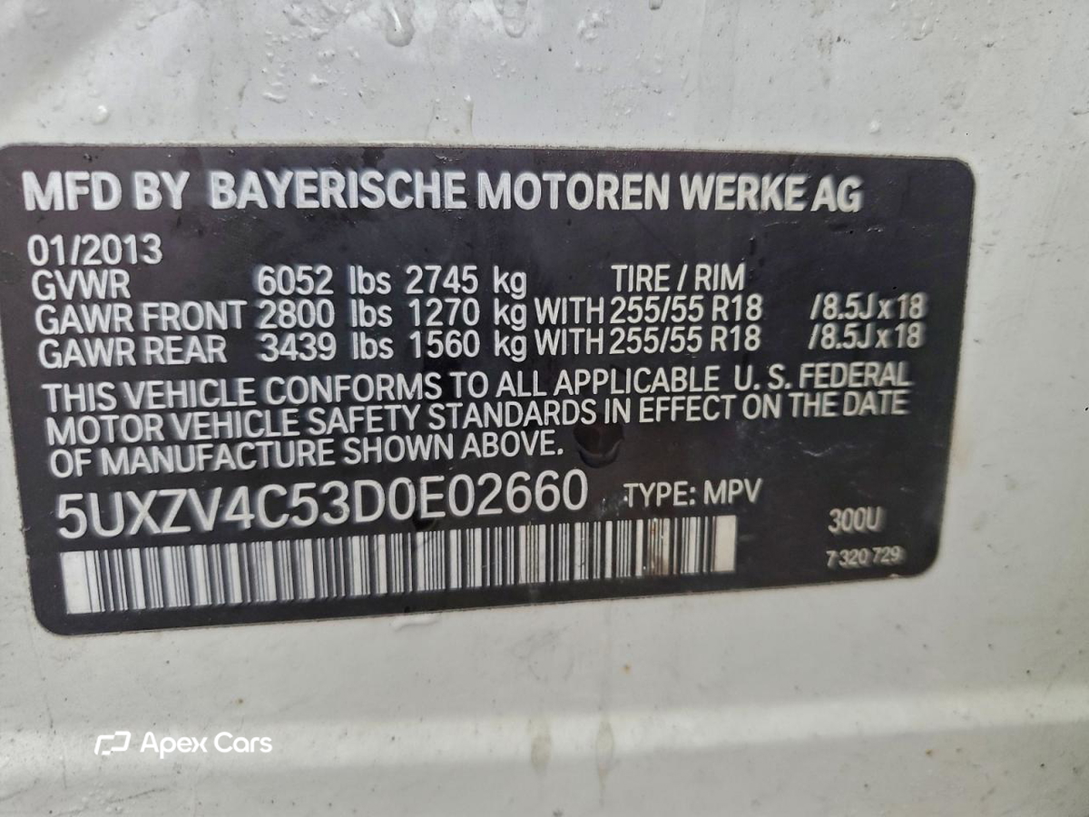 BMW X5 2013