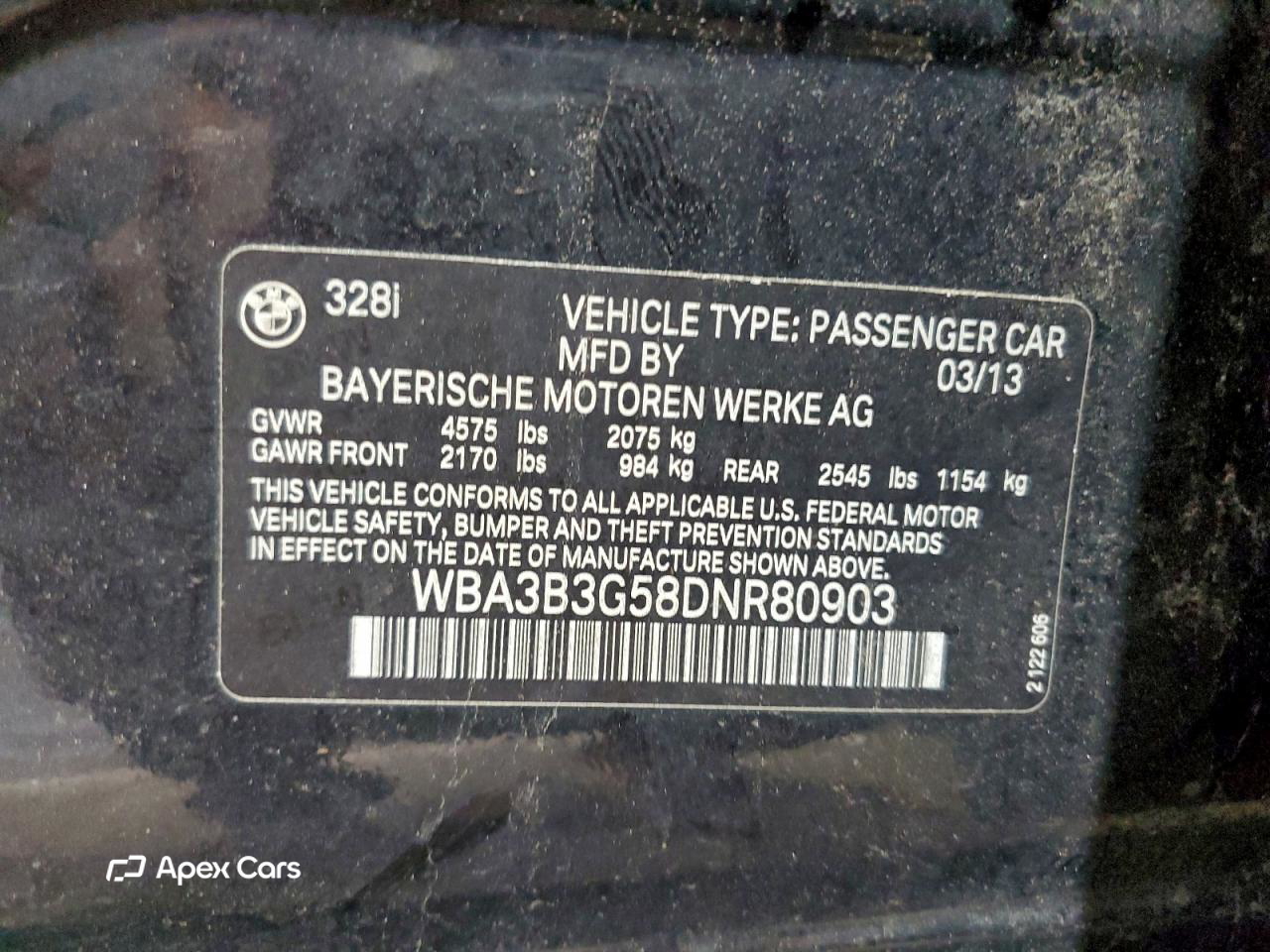BMW Series 3 2013