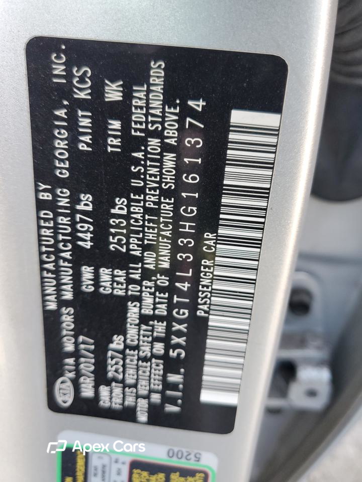 Kia Optima 2017