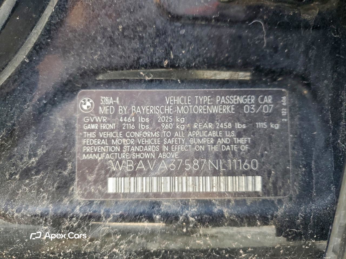 BMW Series 3 2007