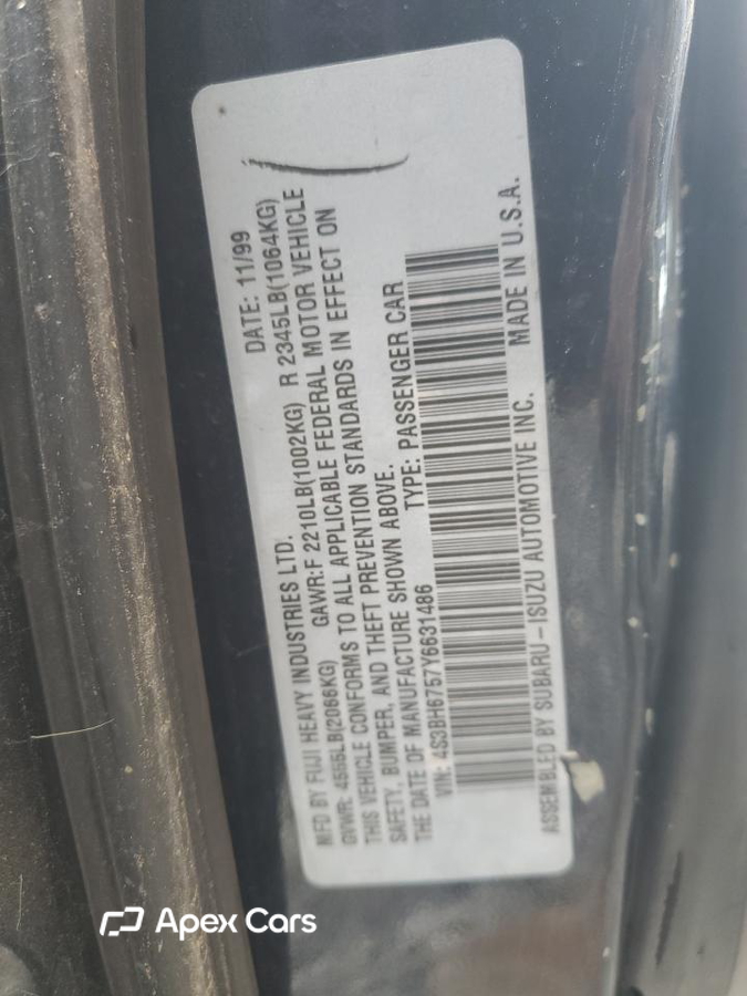 Subaru Legacy 2000