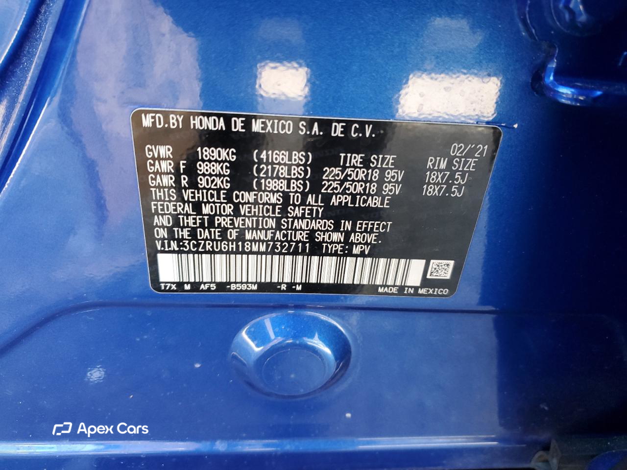 Honda HR-V 2021