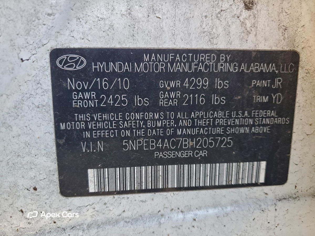 Hyundai Sonata 2011