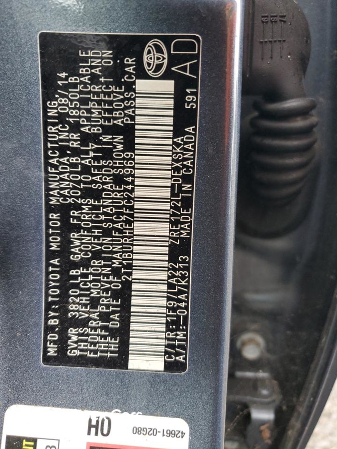 Toyota Corolla 2015