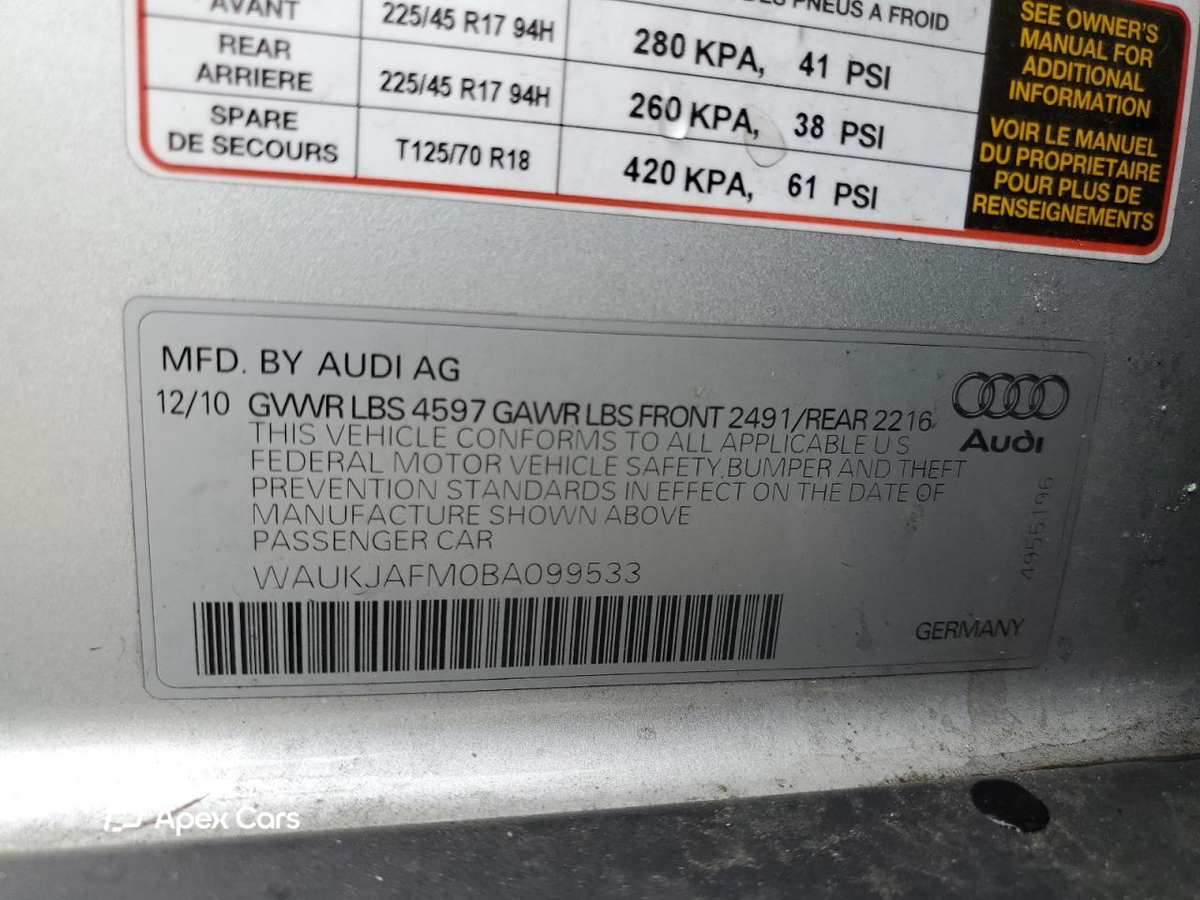 Audi A3 2011