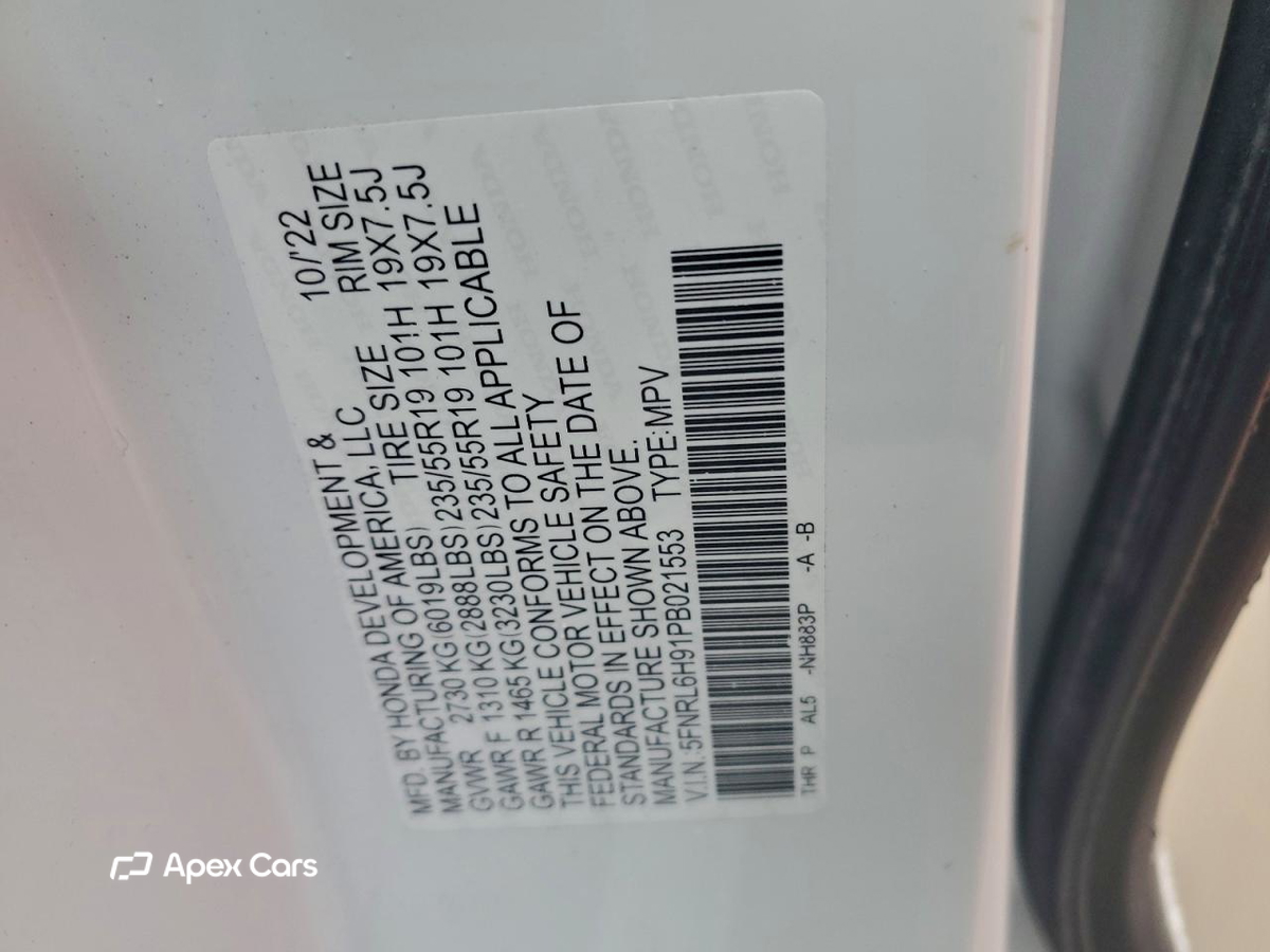 Honda Odyssey 2023