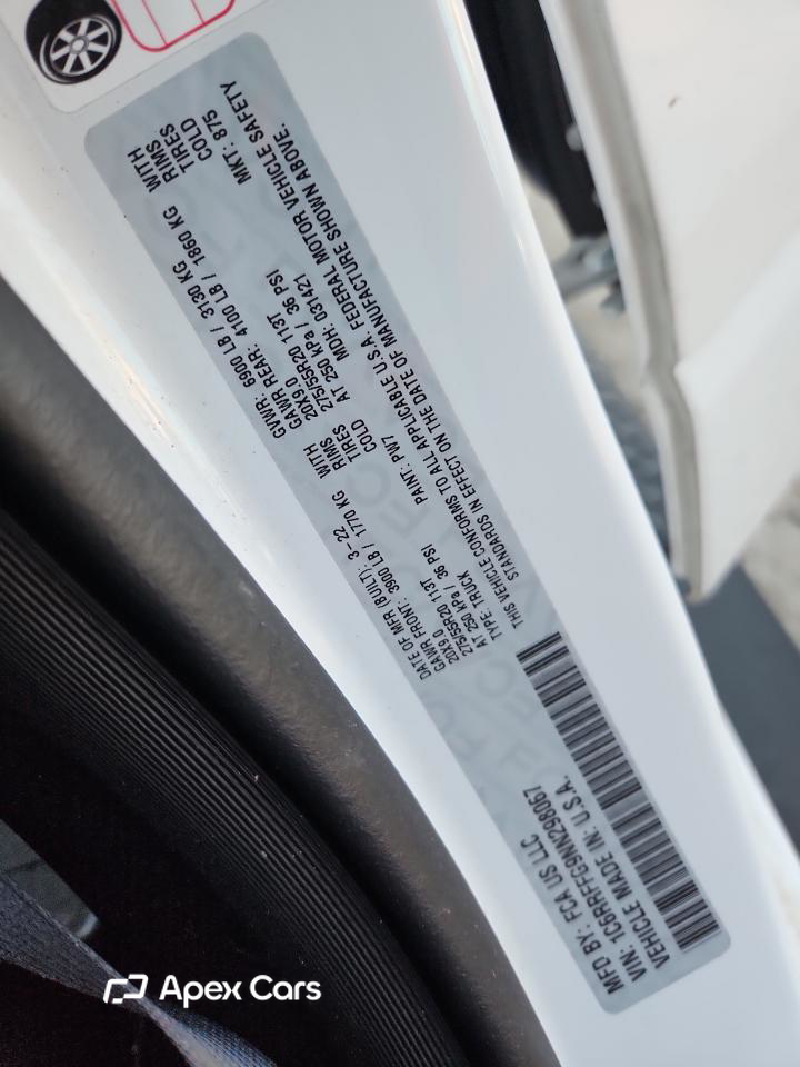 RAM 1500 2022