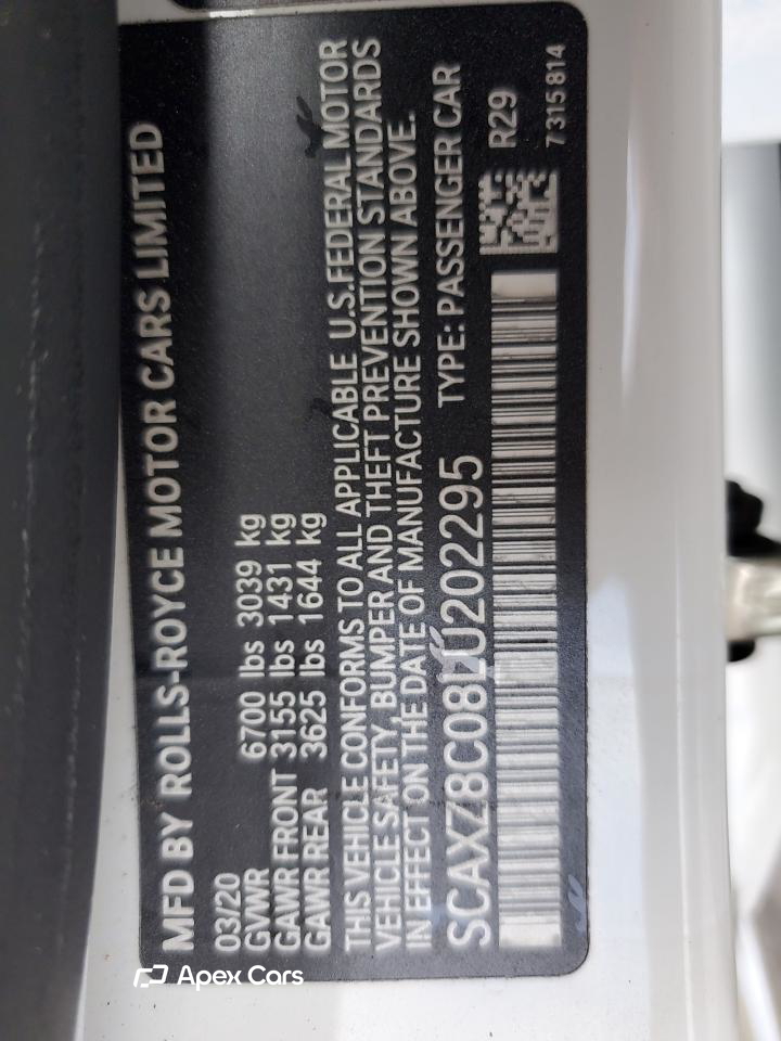 Rolls-Royce Dawn 2020