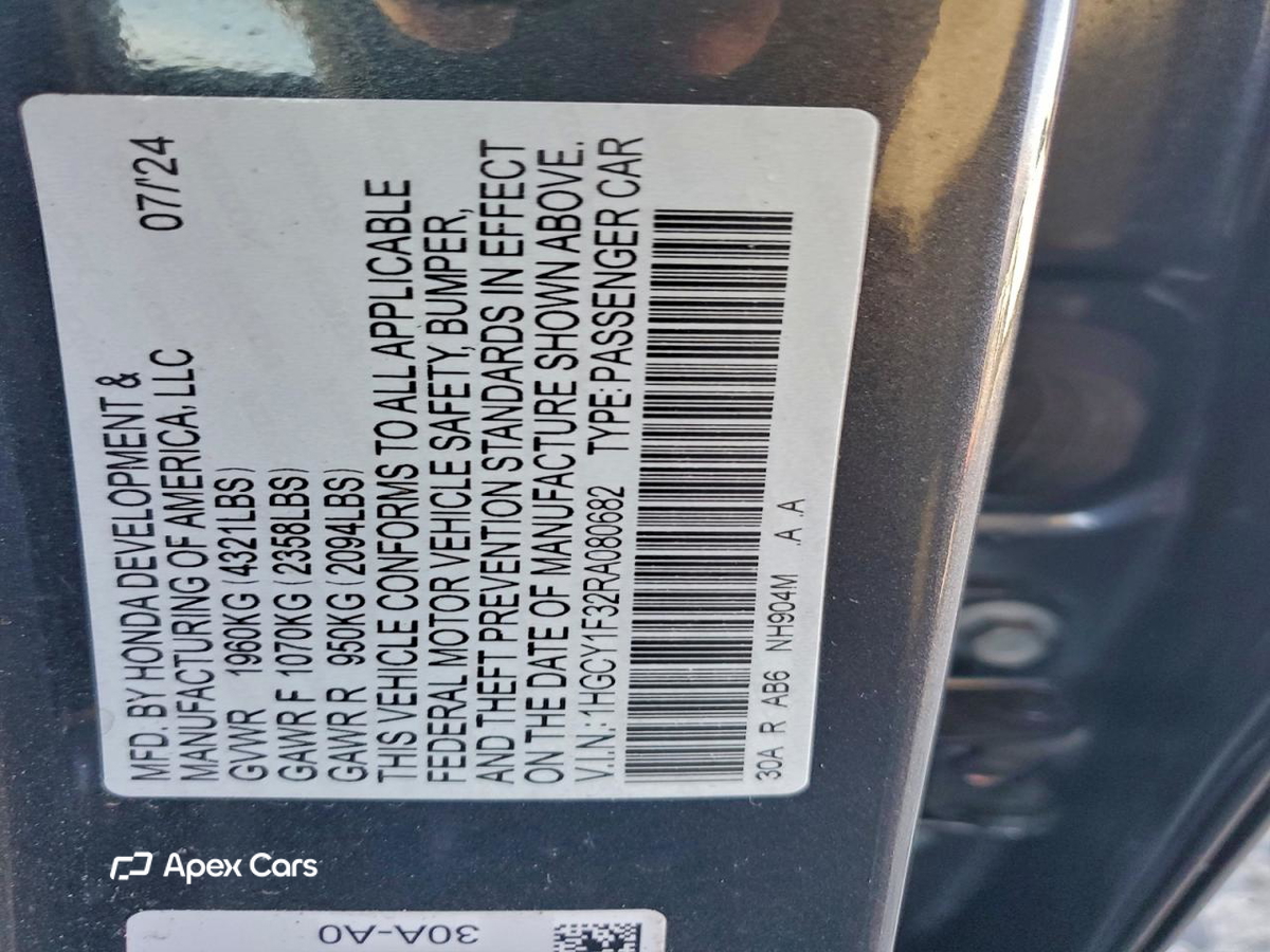 Honda Accord 2024