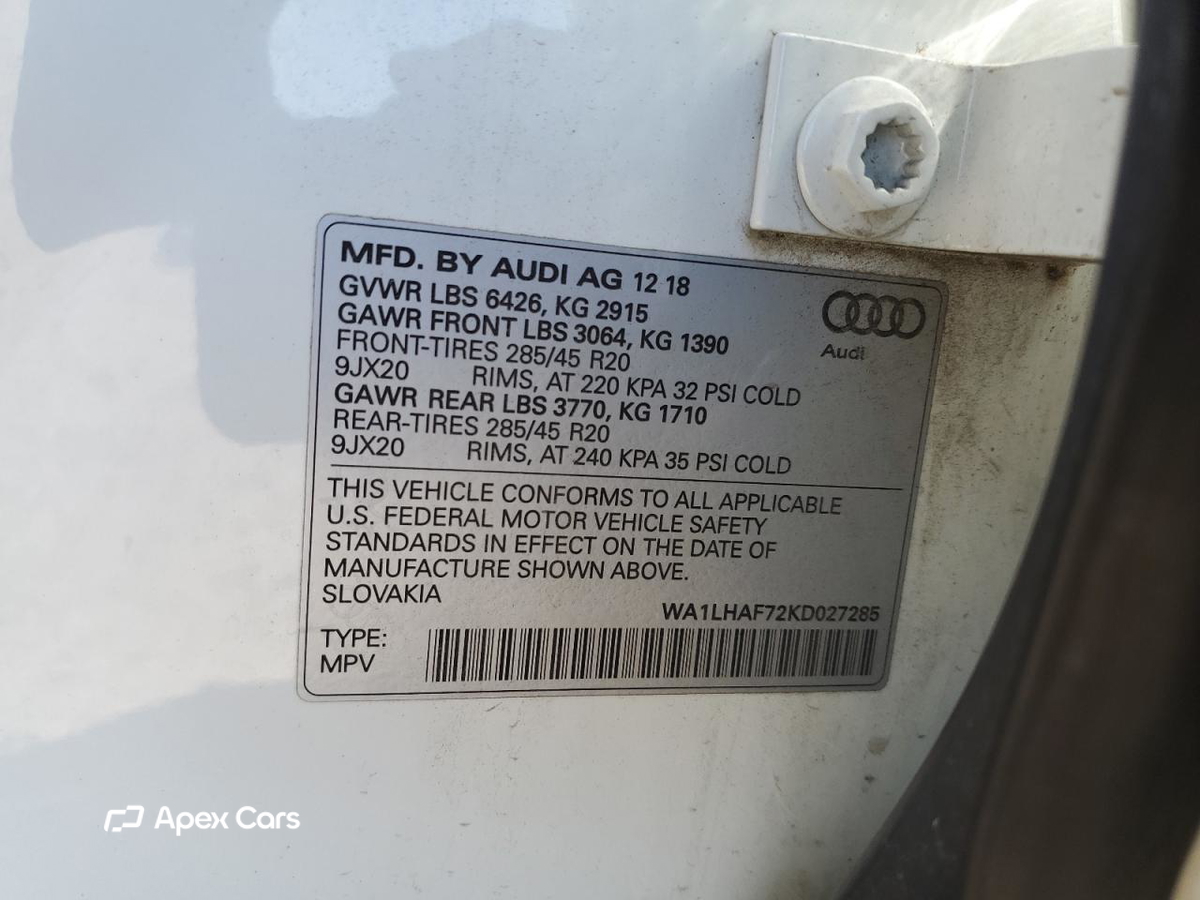 Audi Q7 2019