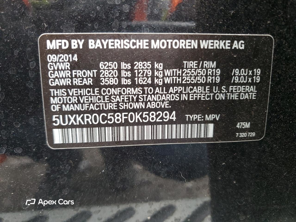 BMW X5 2015