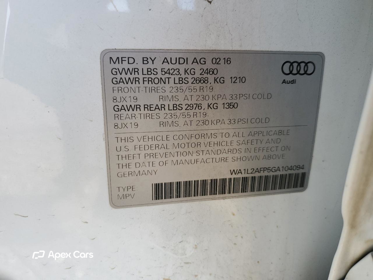 Audi Q5 2016