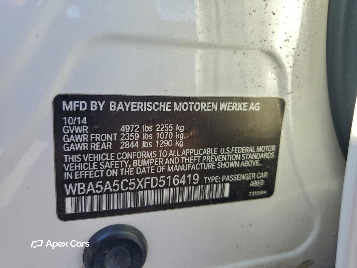 BMW Series 5 2015