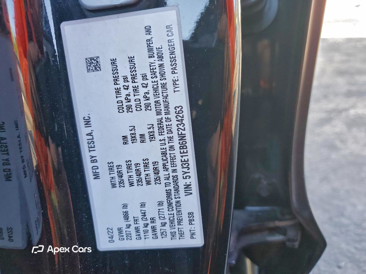 Tesla Model 3 2022
