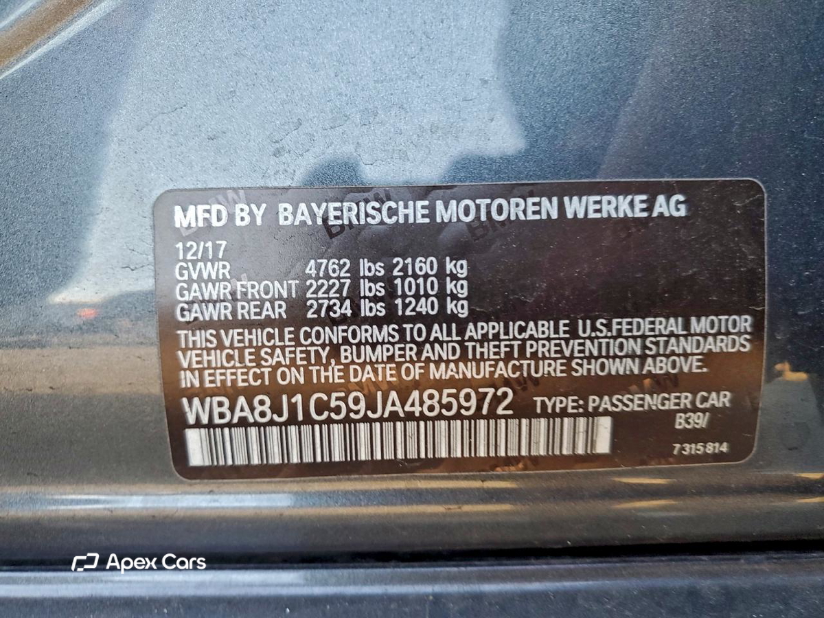 BMW Series 3 2018