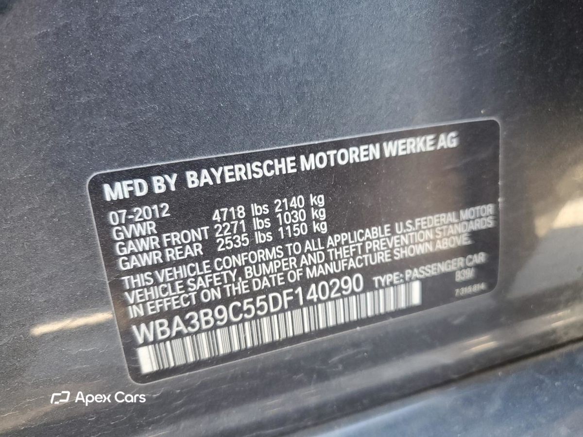 BMW Series 3 2013