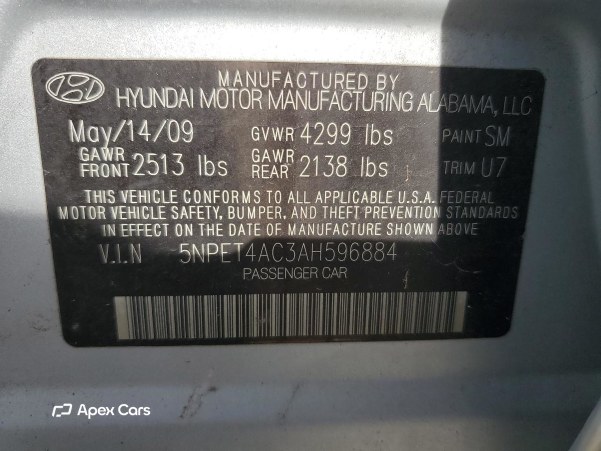 Hyundai Sonata 2010