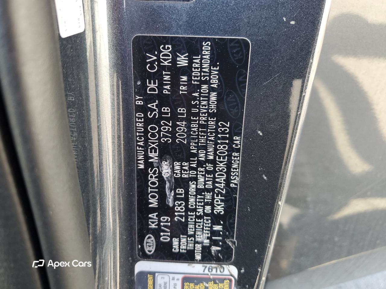 Kia Forte 2019