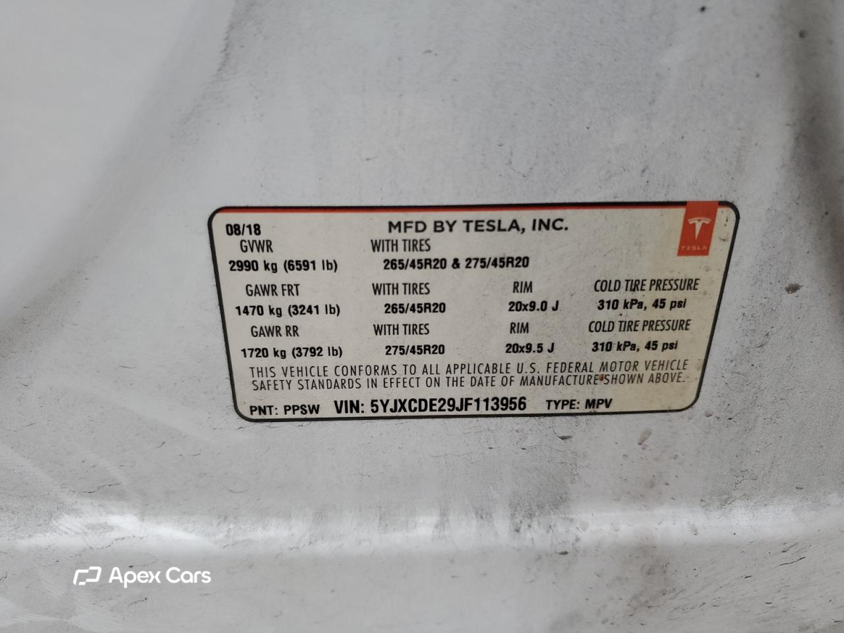 Tesla Model X 2018