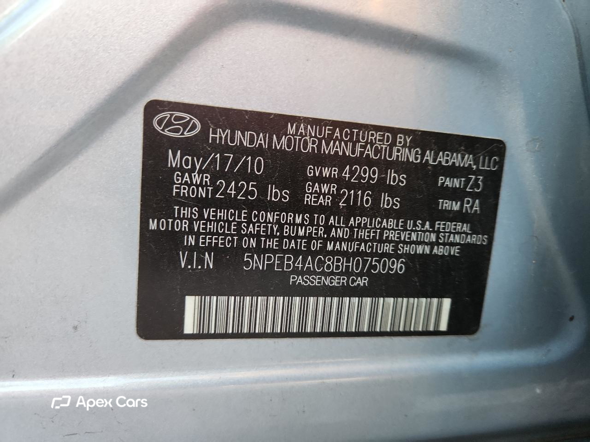 Hyundai Sonata 2011